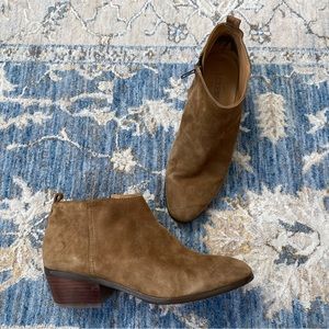 J crew suede booties